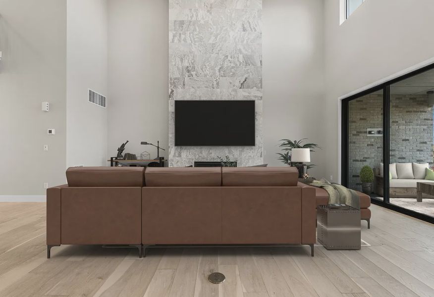 Homesite 3703 Great Room - Virtually Staged - 4 of 28