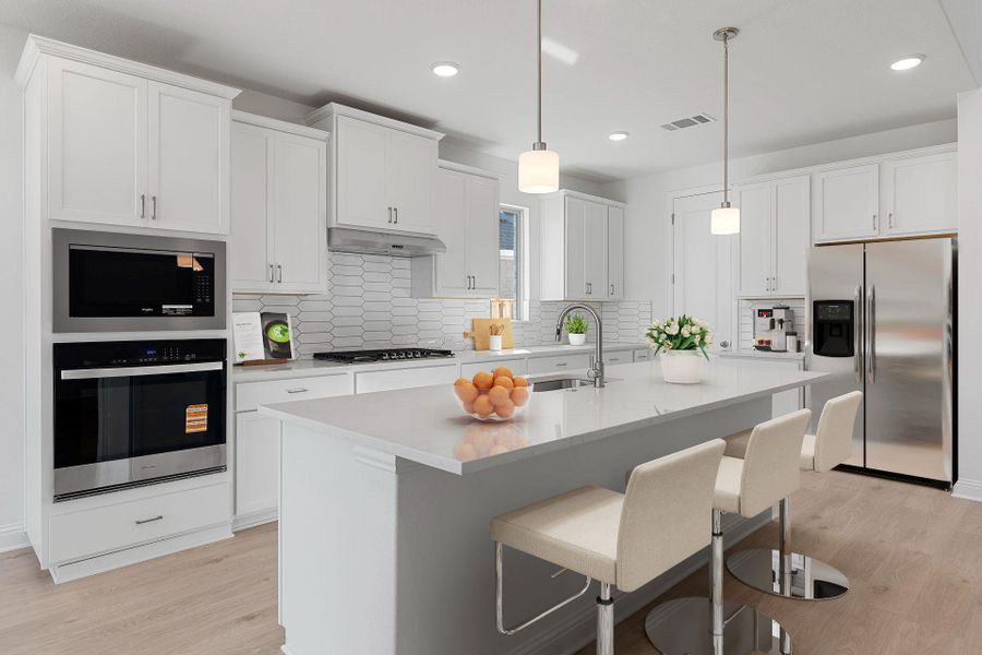Light & Bright Kitchen - Virtually Staged