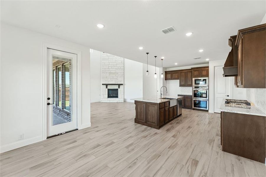 Furnished interior view inside a new home in Glenbrook, Red Oak (Image 19).