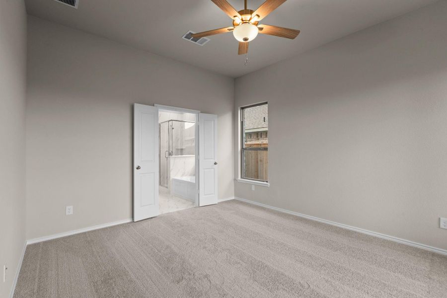 Spacious, unfurnished interior of a new home in Bridgeland, Cypress (Image 17).