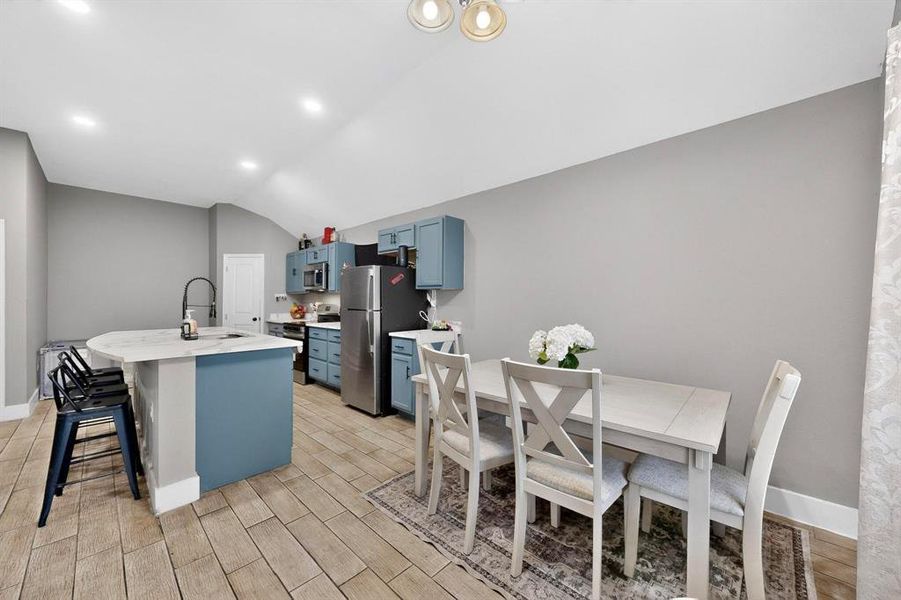 Furnished interior view inside a new home in , Ennis (Image 10).