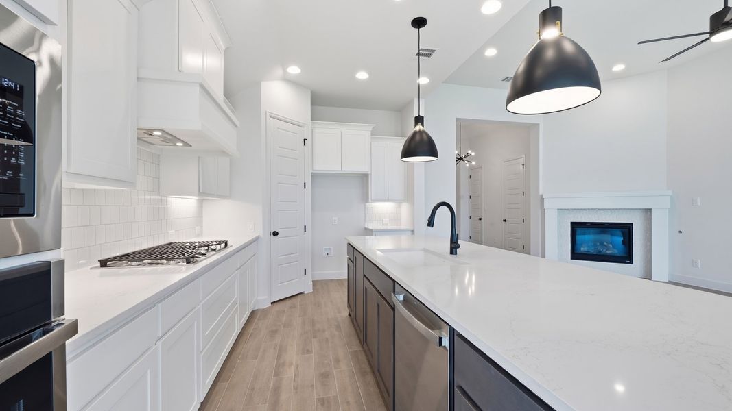 Furnished interior view inside a new home in Meraki, Forney (Image 12).