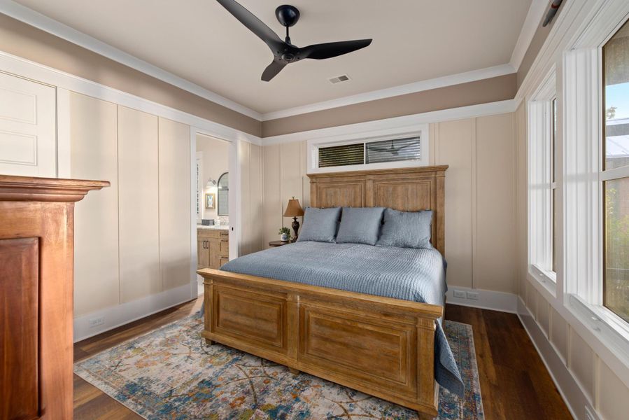 Furnished interior view inside a new home in , Bonneau (Image 36).