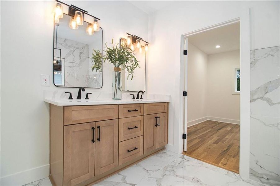 Furnished interior view inside a new home in , Atlanta (Image 43). Furnished interior view inside a new home in , Atlanta (Image 43).