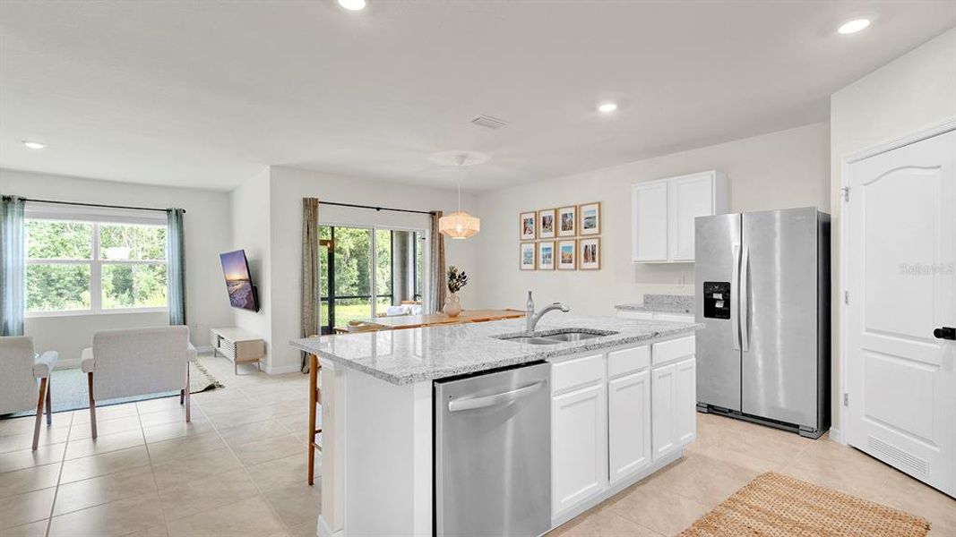 Furnished interior view inside a new home in , Sanford (Image 6).