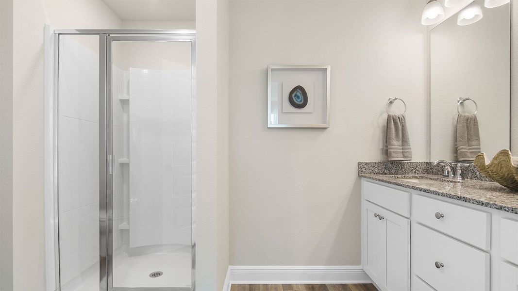 Furnished interior view inside a new home in Caballeros Estates Townhomes at Hombre, Panama City Beach (Image 25). Furnished interior view inside a new home in Caballeros Estates Townhomes at Hombre, Panama City Beach (Image 25).