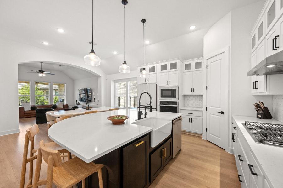 Furnished interior view inside a new home in , Kyle (Image 28).