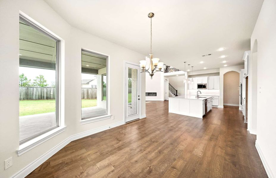 Representative unfurnished interior of a home built from the 3799 by Ravenna Homes in Cross Creek West, Fulshear (Image 24). Representative unfurnished interior of a home built from the 3799 by Ravenna Homes in Cross Creek West, Fulshear (Image 24).