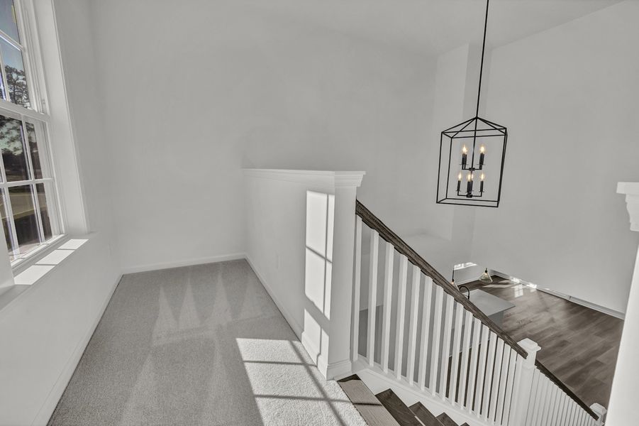 Spacious, unfurnished interior of a new home in Grand Park, Leland (Image 20).