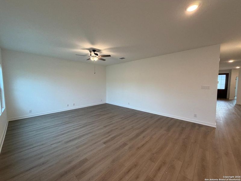 Spacious, unfurnished interior of a new home in The Preserve at the Wilder, Adkins (Image 30).