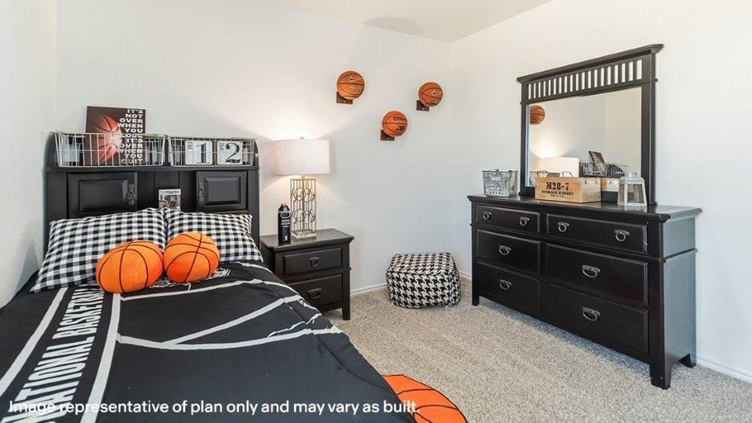 Furnished interior view inside a new home in Hickory Ridge, Elmendorf (Image 32).