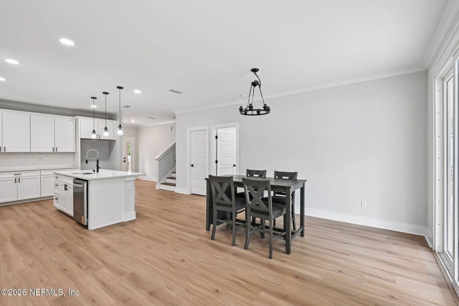 Furnished interior view inside a new home in , Fernandina Beach (Image 7).