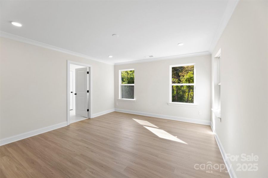 Spacious, unfurnished interior of a new home in , Huntersville (Image 36).