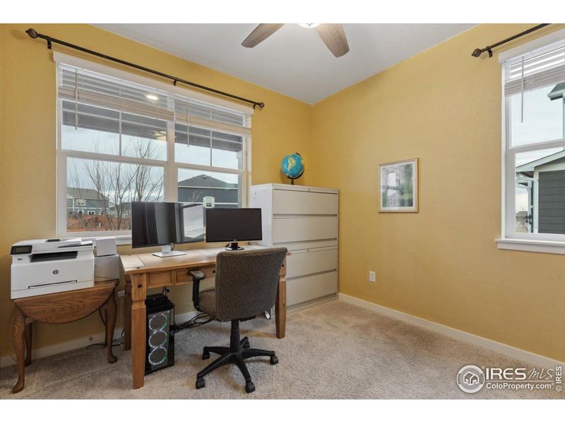 First secondary bedroom