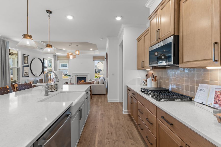 Furnished interior view inside a new home in Terrapin, Leland (Image 10).