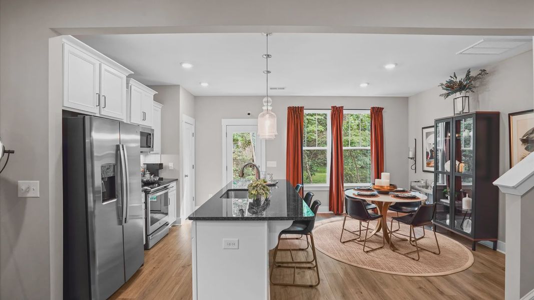 Furnished interior view inside a new home in El Dorado, Spartanburg (Image 16).