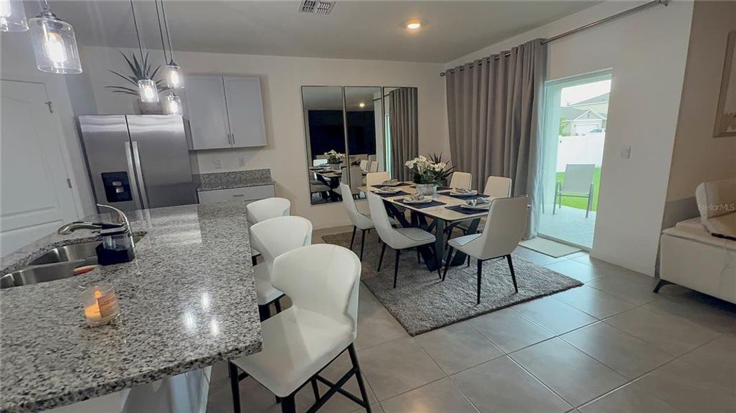 Furnished interior view inside a new home in , Kissimmee (Image 4).