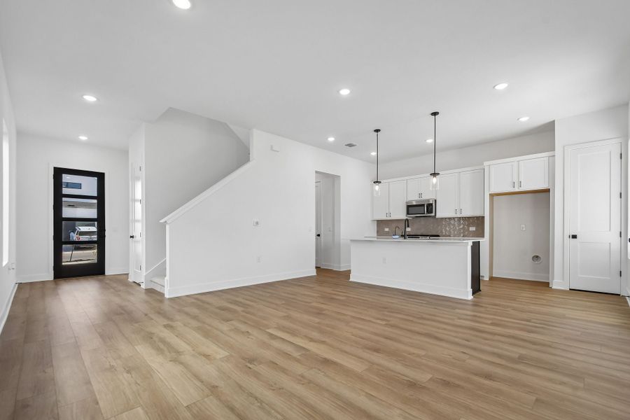 Spacious, unfurnished interior of a new home in Novel, Austin (Image 13). Spacious, unfurnished interior of a new home in Novel, Austin (Image 13).