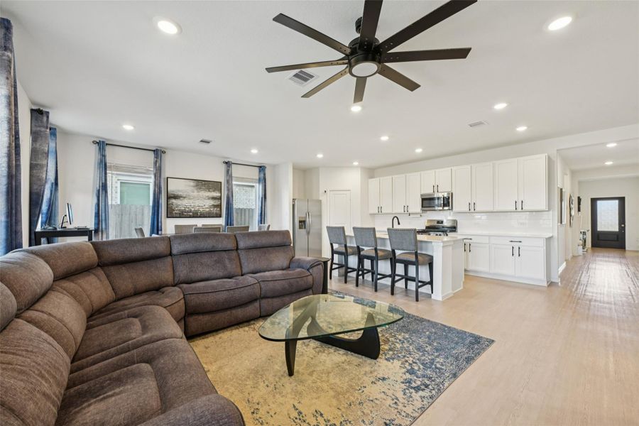 Furnished interior view inside a new home in Cypress Green, Hockley (Image 8).