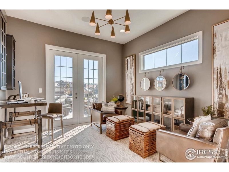 Furnished interior view inside a new home in , Broomfield (Image 4).