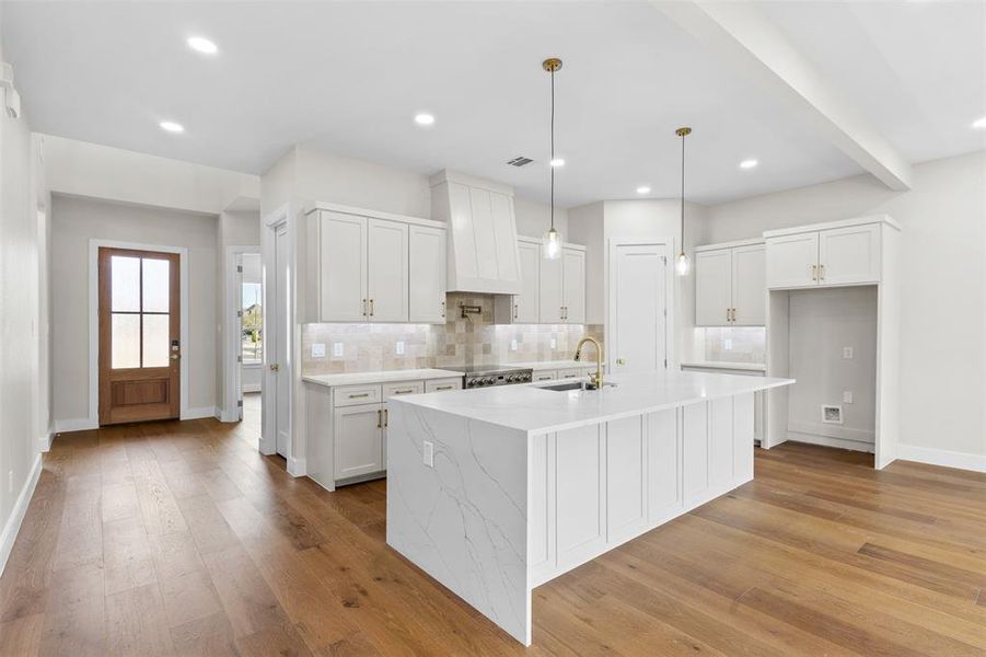 Furnished interior view inside a new home in , North Richland Hills (Image 17).