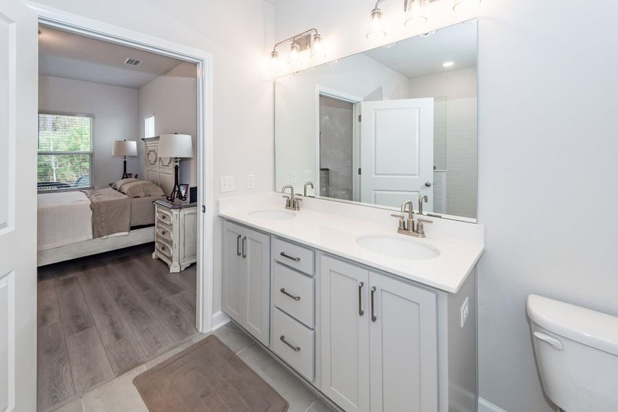 Furnished interior view inside a new home in Hammock Walk at Nexton, Summerville (Image 29).