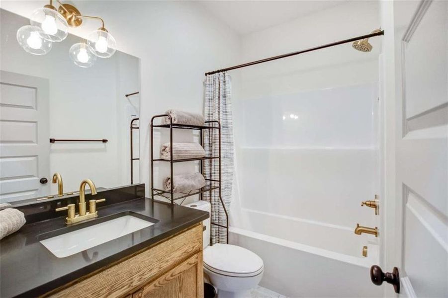 Furnished interior view inside a new home in , Clarkesville (Image 15).