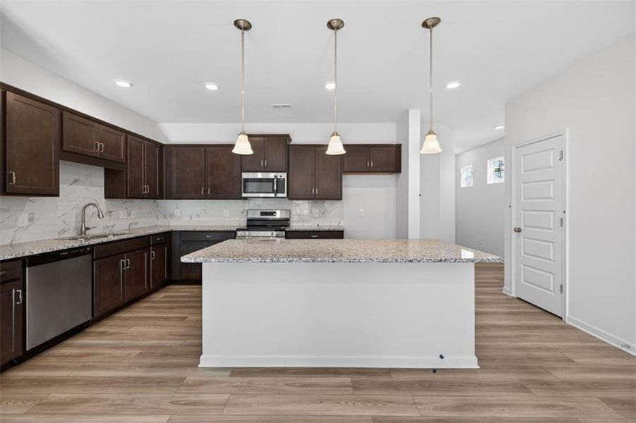 Furnished interior view inside a new home in Jameson Towns, Villa Rica (Image 17).