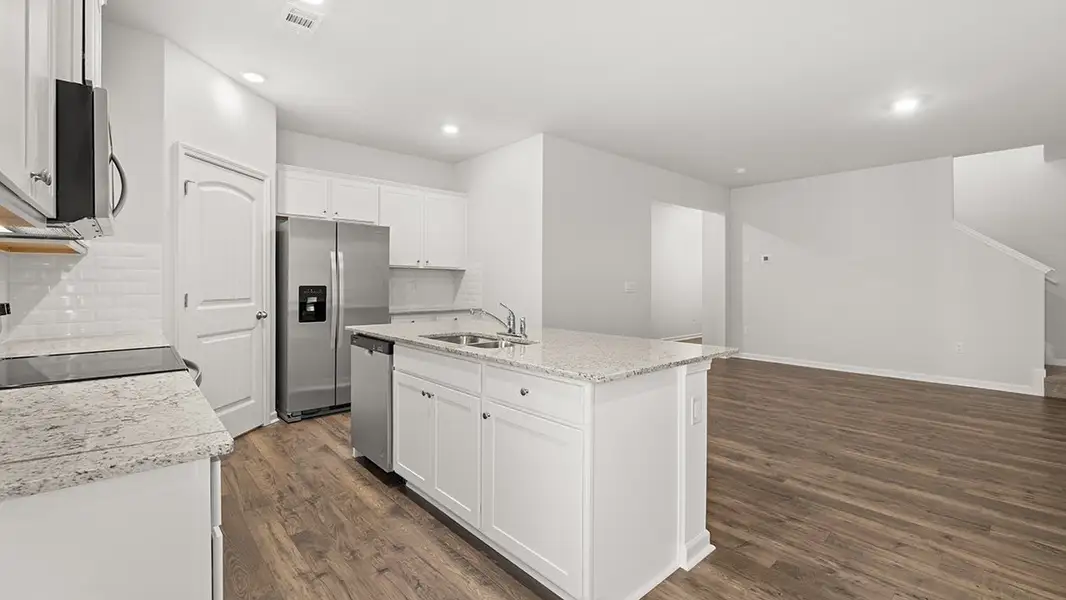 Furnished interior view inside a new home in Mountain Park, Dahlonega (Image 5).