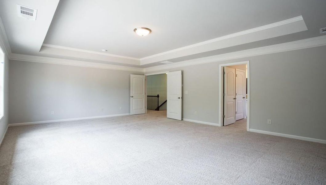 Spacious, unfurnished interior of a new home in Thalley Creek Estates, Cumming (Image 19). Spacious, unfurnished interior of a new home in Thalley Creek Estates, Cumming (Image 19).