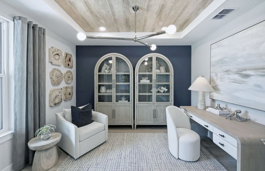 Representative furnished interior of a home built from the Stellar Grand by Del Webb in Del Webb Explore North River Ranch, Parrish (Image 8).