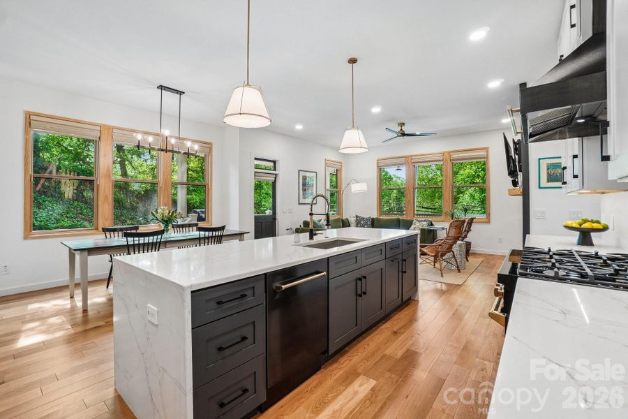 Furnished interior view inside a new home in , Asheville (Image 29).