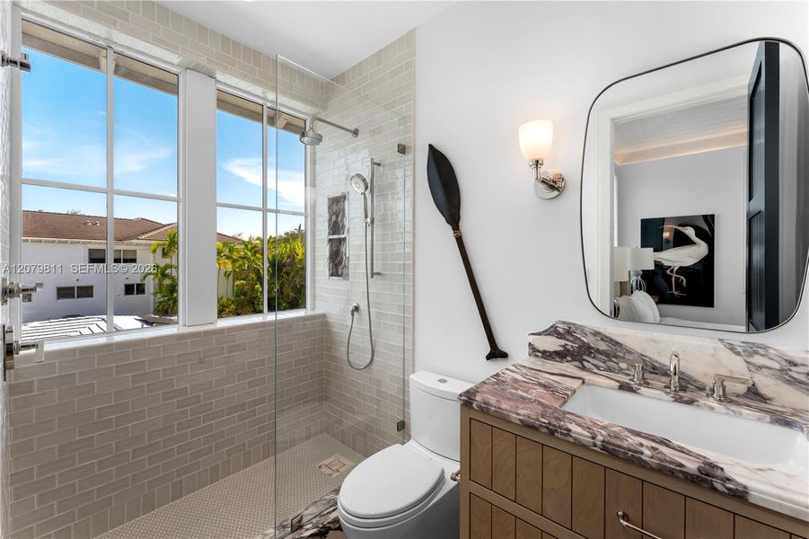 Furnished interior view inside a new home in , Key Biscayne (Image 13). Furnished interior view inside a new home in , Key Biscayne (Image 13).