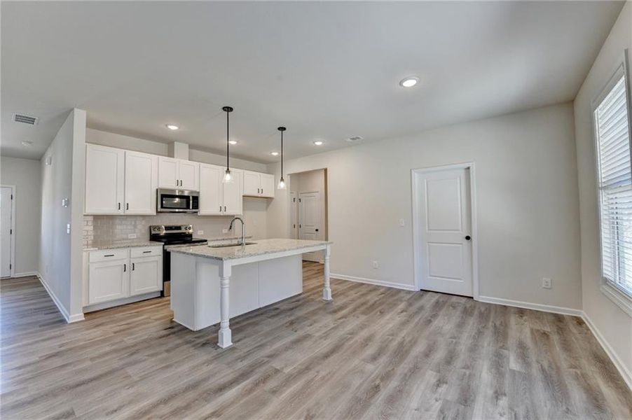 Furnished interior view inside a new home in , Auburn (Image 6).