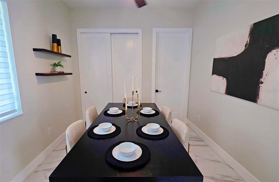 Furnished interior view inside a new home in , Sarasota (Image 19).