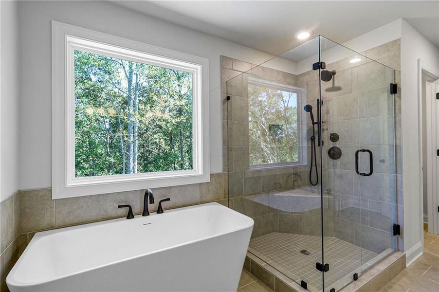 Furnished interior view inside a new home in Woodland Hills, Loganville (Image 8).