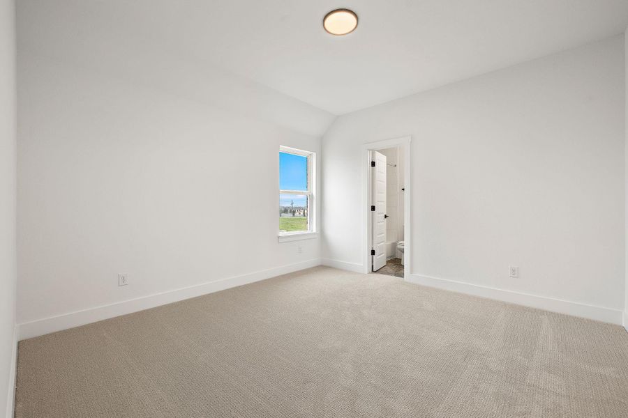 Spacious, unfurnished interior of a new home in Blackhawk in Pflugerville, Pflugerville (Image 34).
