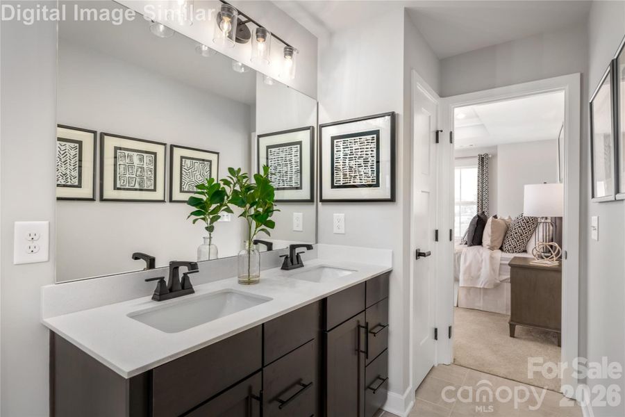 Tucked Away Within The Primary Suite, This Ensuite Bathroom Is Designed With Intention, It Effortlessly Combines Style, Function and Indulgence.