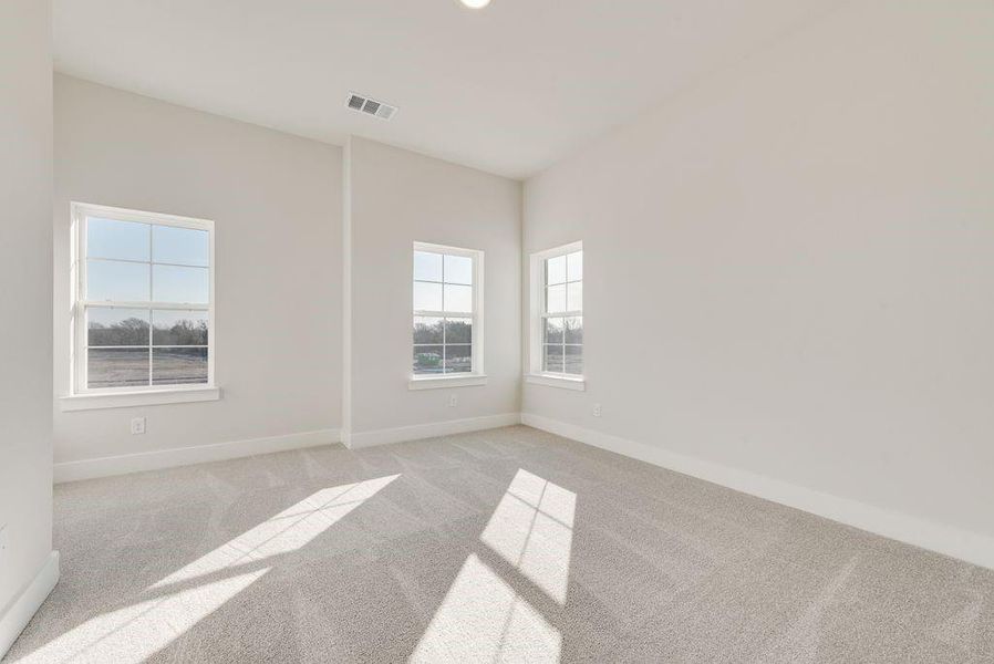 Spacious, unfurnished interior of a new home in Trails at Cottonwood Creek, Rowlett (Image 27).