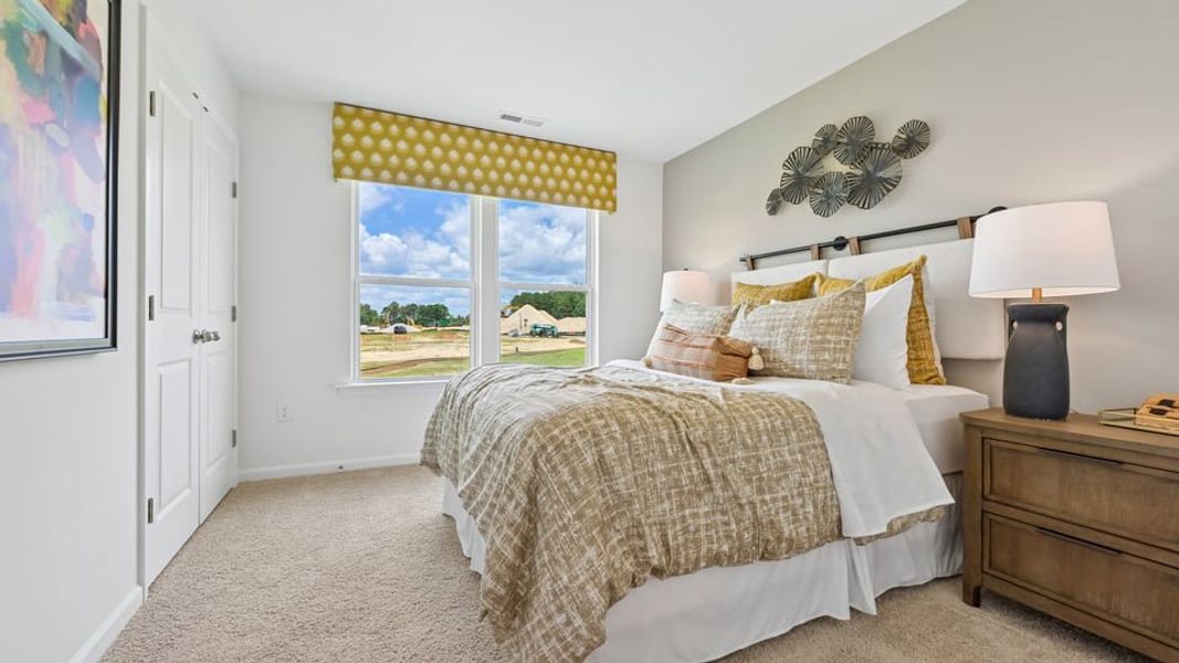 Furnished interior view inside a new home in Chapel Townes, Raleigh (Image 26).