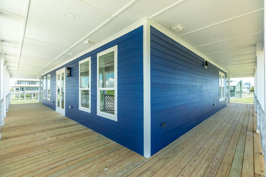 Exterior details and patio area of a home in , Galveston (Image 22). Exterior details and patio area of a home in , Galveston (Image 22).