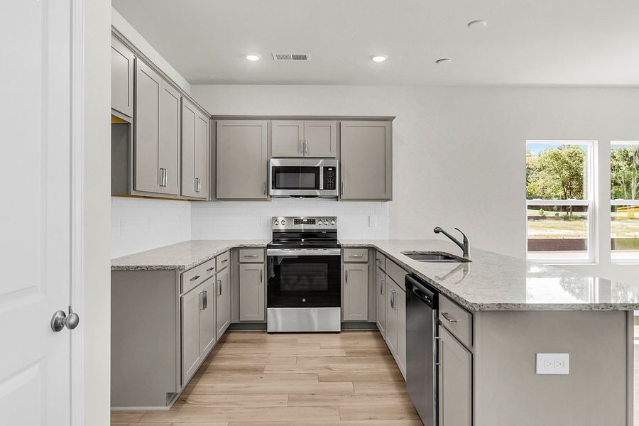 Furnished interior view inside a new home in Fairway Woods at Wyboo, Manning (Image 13).