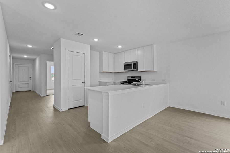 Furnished interior view inside a new home in Voss Farms: Watermill Collection, New Braunfels (Image 5).