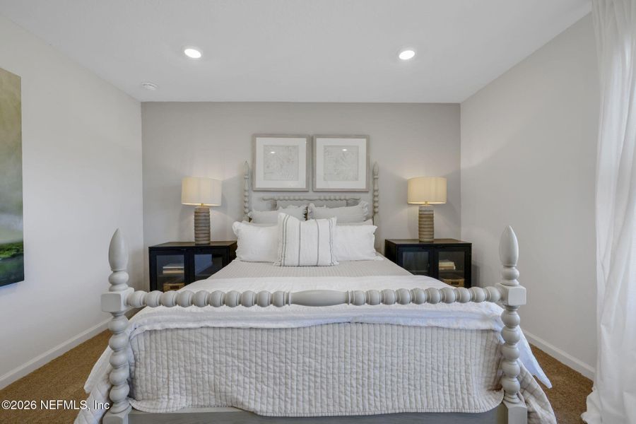 Furnished interior view inside a new home in , Jacksonville (Image 14).