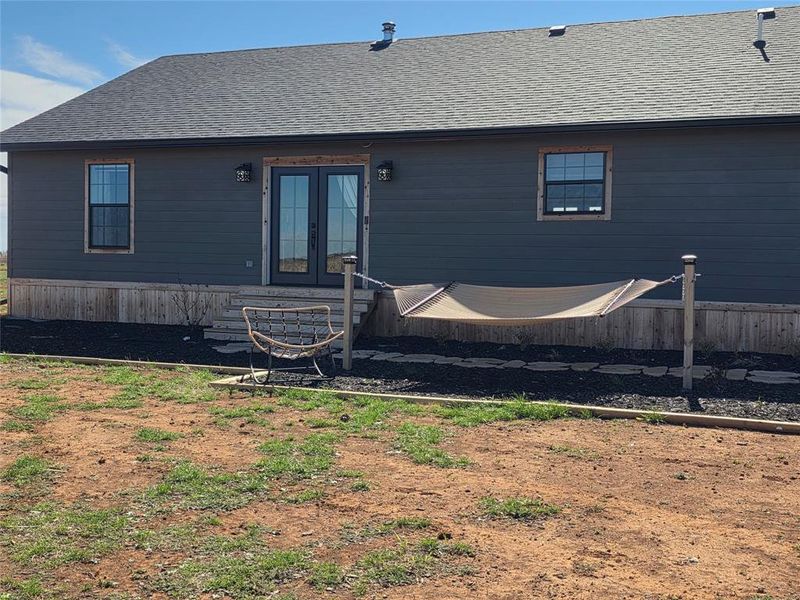Exterior details and patio area of a home in , Olney (Image 21).