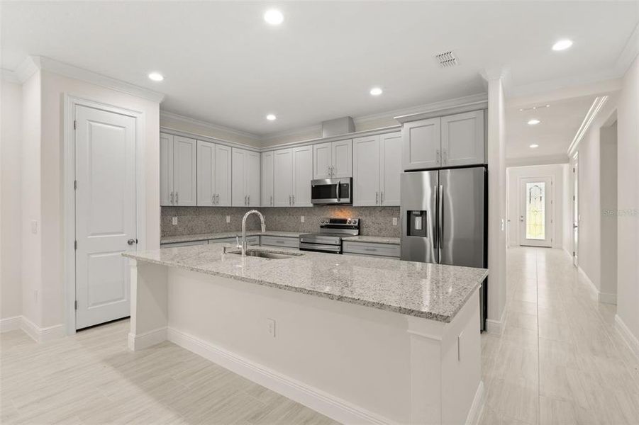 Furnished interior view inside a new home in , Belleview (Image 13).