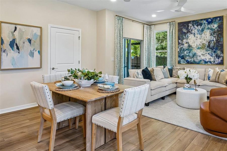 Furnished interior view inside a new home in The Brooke, Brandon (Image 8).
