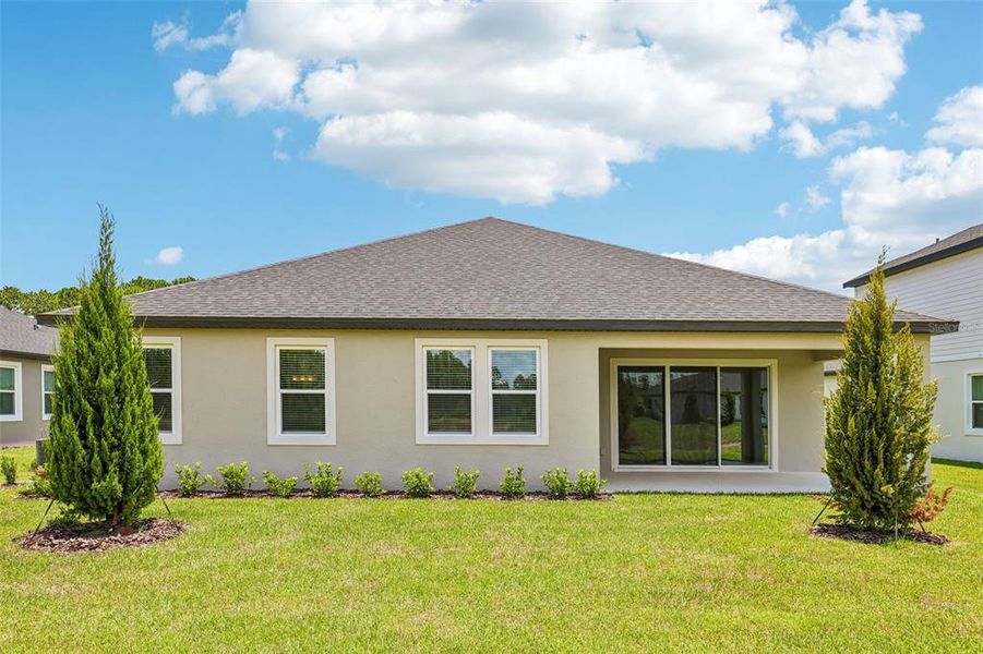 Exterior details and patio area of a home in Ridgehaven - Reserve Series, Ormond Beach (Image 26). Exterior details and patio area of a home in Ridgehaven - Reserve Series, Ormond Beach (Image 26).