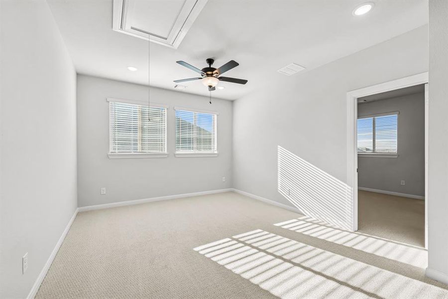 Spacious, unfurnished interior of a new home in South Pointe  Village Series, Mansfield (Image 18).