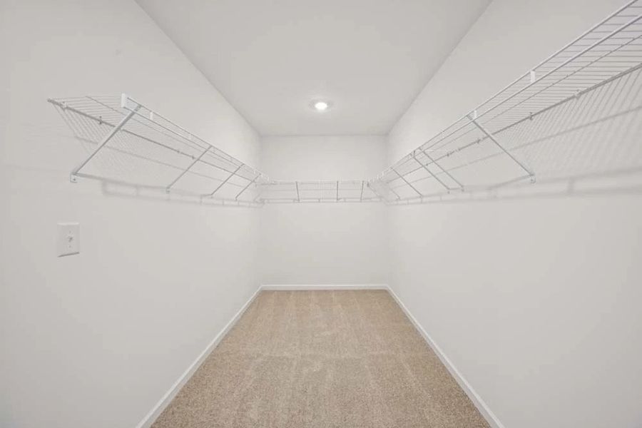 Sample Photo: Primary Bedroom Walk-In Closet